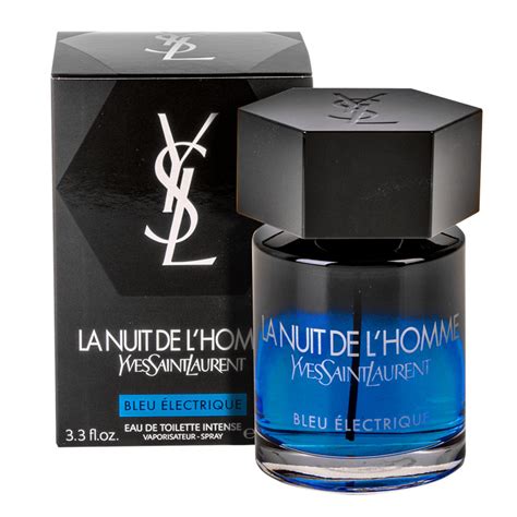 ysl la nuit de l'homme bleu electrique sephora|YSL electrique la nuit.